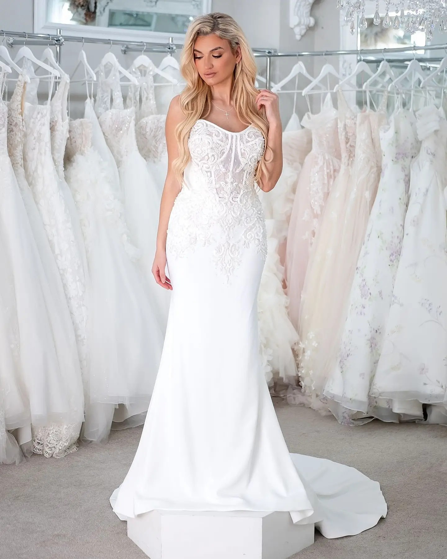 bridal gown