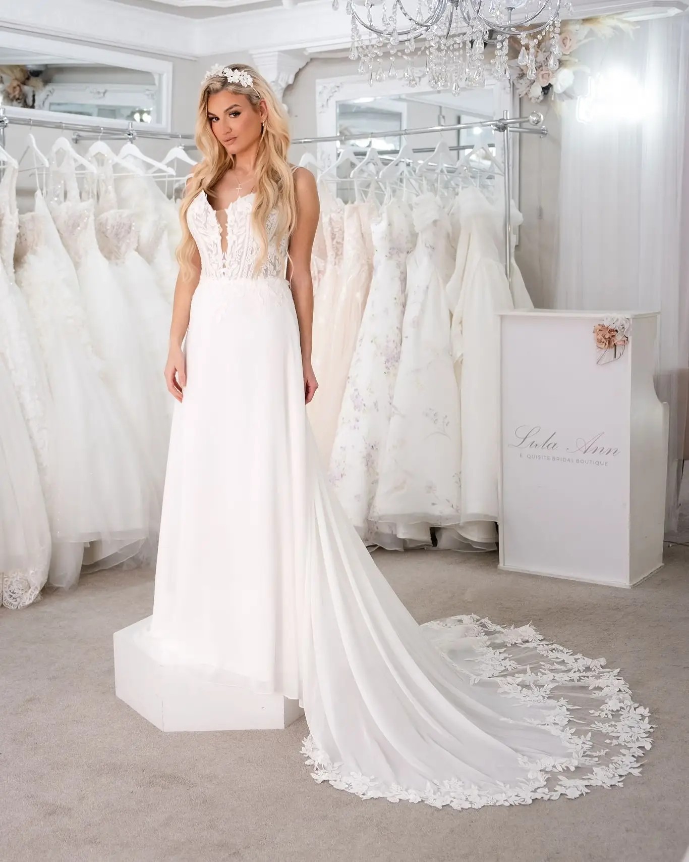 bridal gown