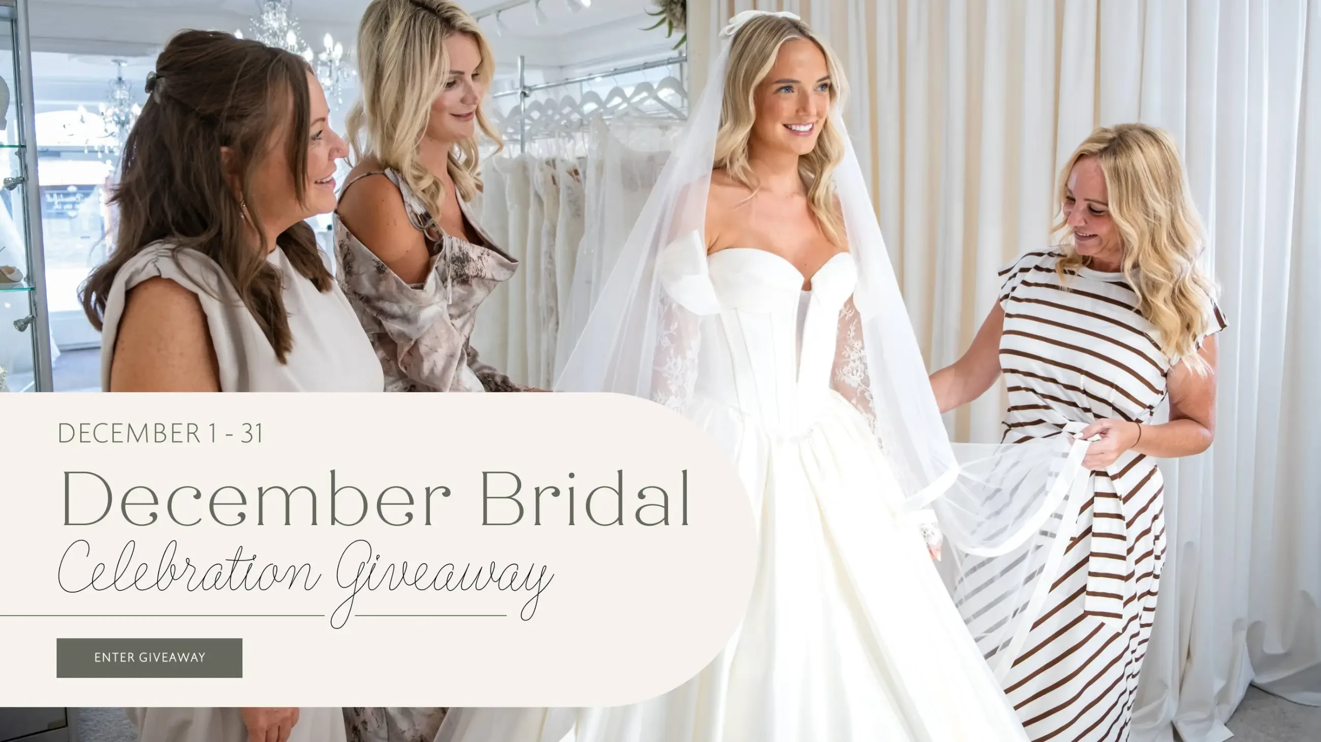 December Bridal Celebration Giveaway